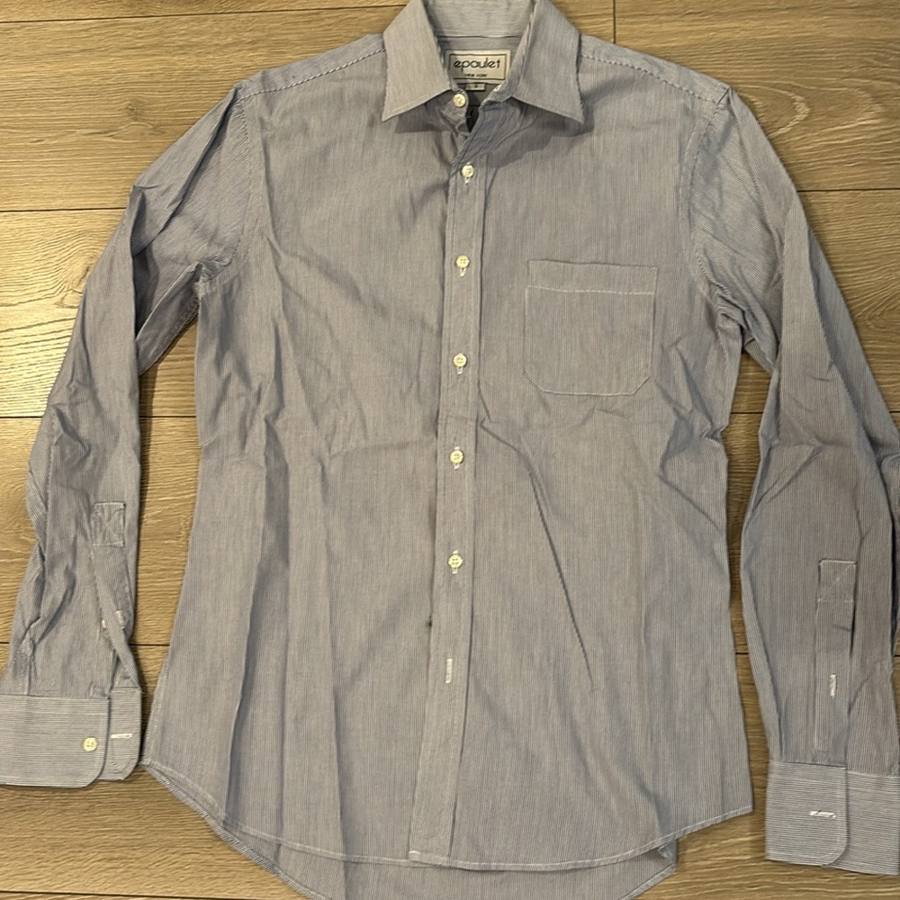 2 Epaulet Button Down Shirts - image 5